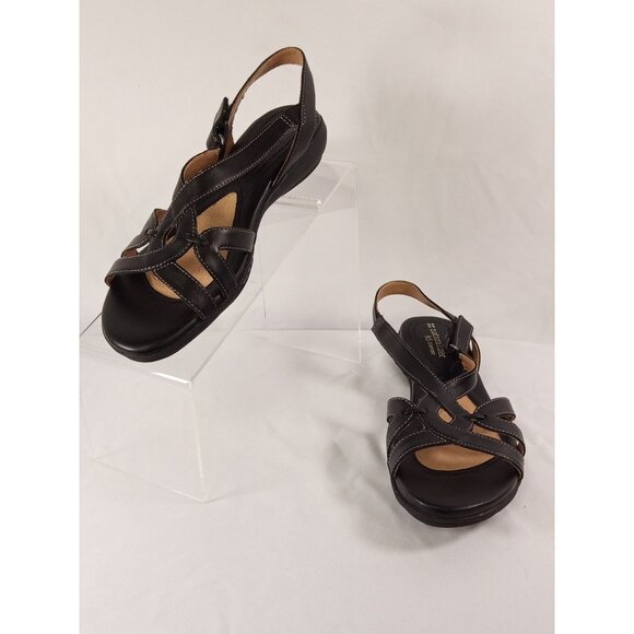 Naturalizer Original Box Women's Cooper Black Sandals Size 7.5 - Picture 4 of 10